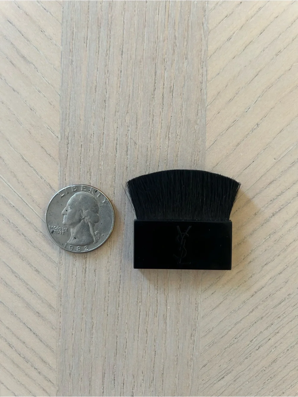 YSL Cosmetic Pouch and Makeup Brush